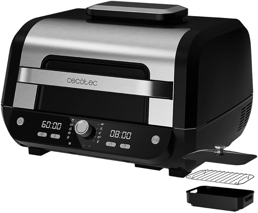 Freidora de aire Cecotec 8000 PRO, 1700W, Doble, ref. 04950